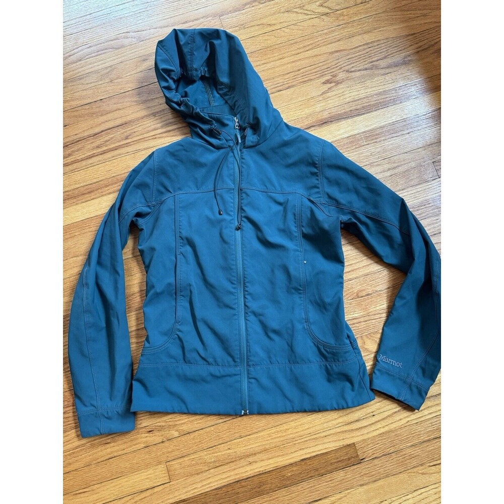 Marmot Women’s Medium Teal Hooded Jacket